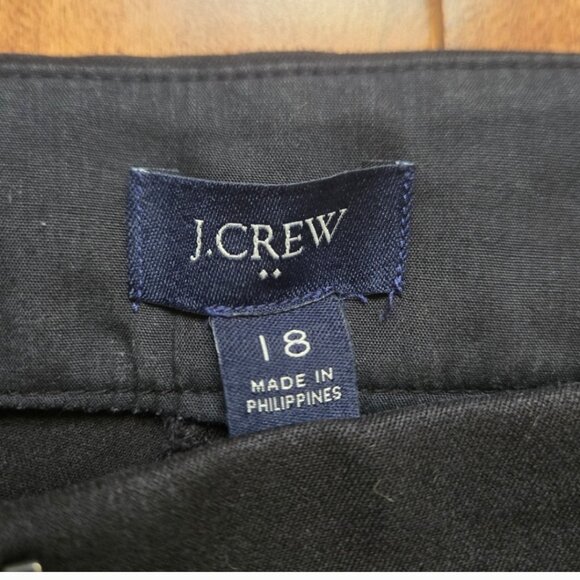 J Crew black ankle length classic dress pants size 18 - Picture 5 of 8